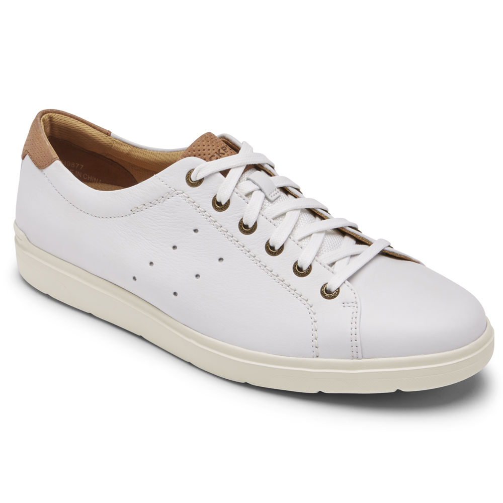 Tenis Rockport Homem Branco - Total Motion Lite Lace-To-Toe - 19682PNGU